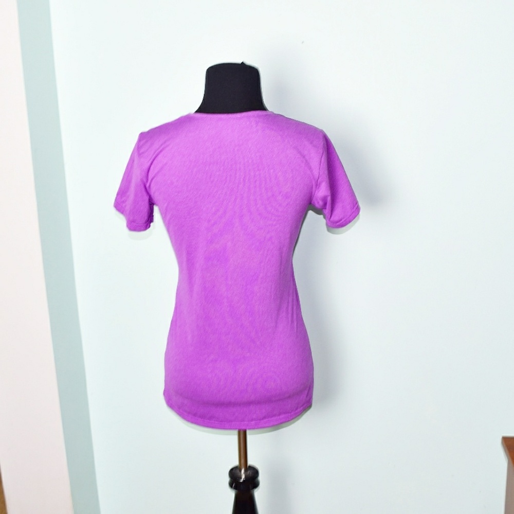 Adorable Lilac Color Stretch Top - Picture 2 of 2